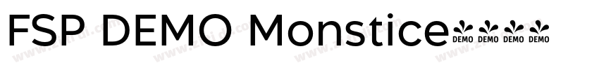 FSP DEMO Monstice字体转换 FSP DEMO Monstice字体转换